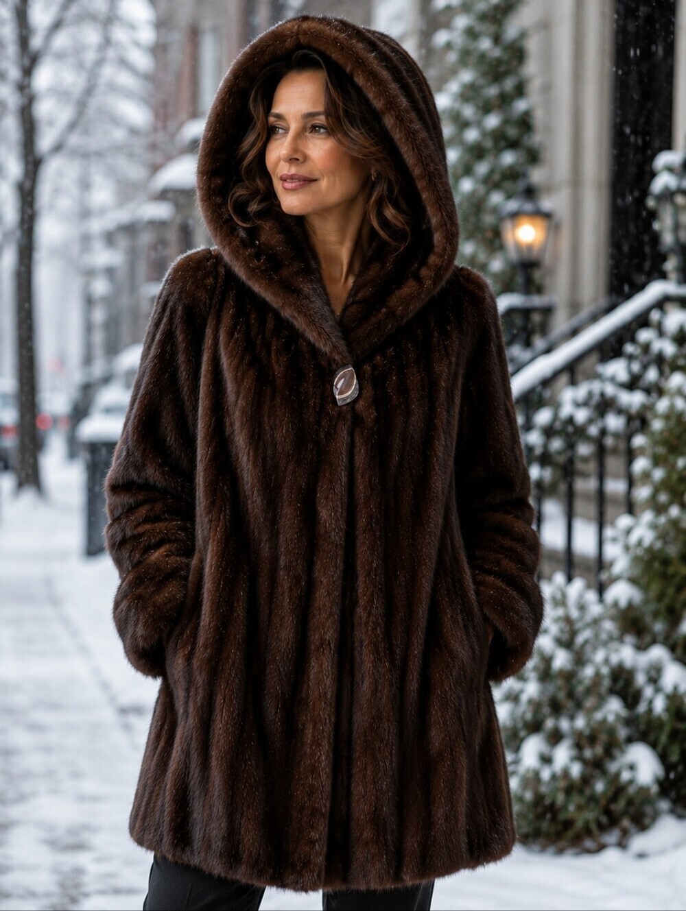 Vintage Female Mink Fur Coat – Luxury Piece, Exceptional Quality, Ptp 21''